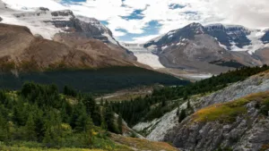 Athabasca Glacier and the Sunwapta Valley