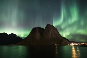 Aurora over Hamnøy, Lofoten