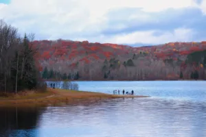 Autumn Lake near Huntsville, Muskoka