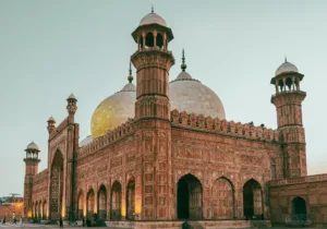 Badshahi Mosque at Dusk, Lahore