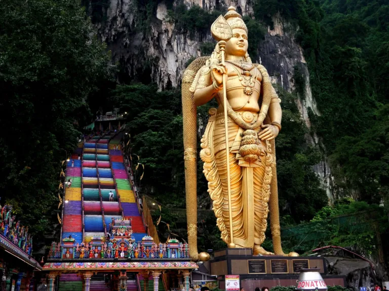 Batu Caves and the Statue of Lord Murugan