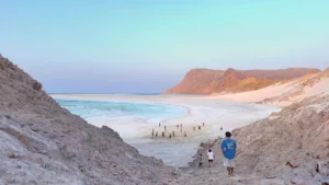 Beach and Rocky Shore of Socotra