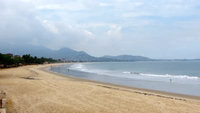 Beach in Freetown