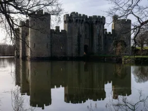 Bodiam Castle Reflected in Its Moat