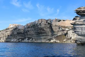 Bonifacio on Its White Cliffs, Corsica