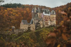 Burg Eltz among Autumn Trees