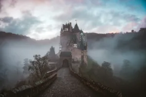 Burg Eltz in the Morning Fog