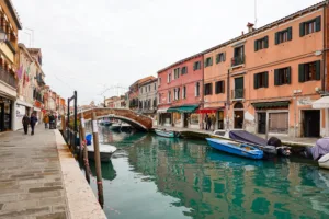 Canal and Footbridge, Murano
