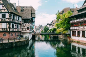 Canal en la Petite France, Estrasburgo