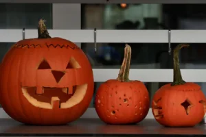 Carved Pumpkins in Jönköping