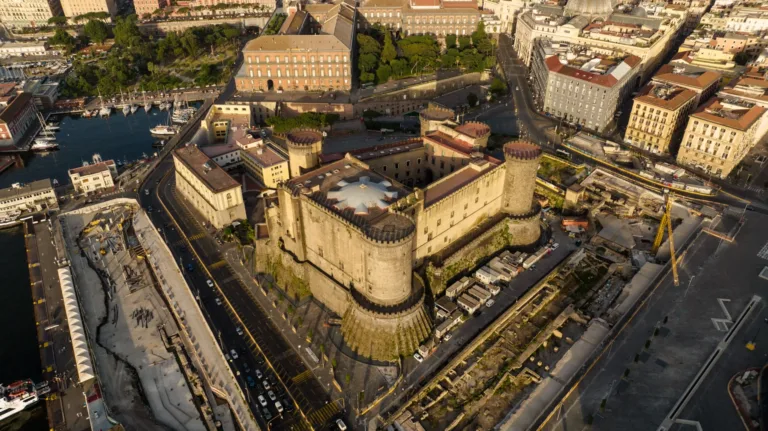 Castel Nuovo from Above, Naples