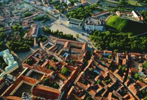 Cathedral Square and Old Town, Vilnius