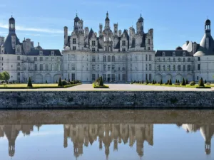Château de Chambord Reflected in the Cosson