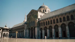 Courtyard of the Umayyad Mosque, Damascus