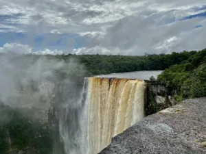 Edge of Kaieteur Falls