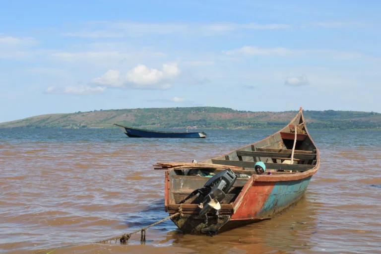 Fishing Boat on Lake Victoria, Jinja