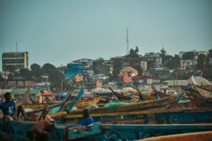 Fishing Boats and Monrovia
