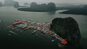 Aldea flotante de Ko Panyi, bahía de Phang Nga