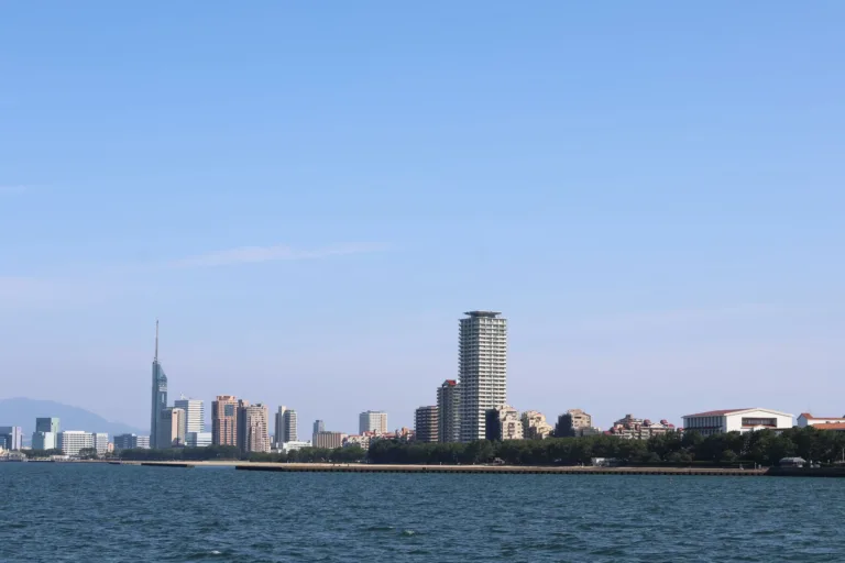 Fukuoka Skyline across the Bay