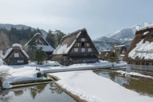 Gassho Houses in the Snow, Shirakawa-go