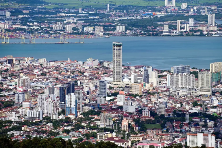 George Town from Above, Penang