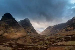 Glencoe in Autumn, Scottish Highlands