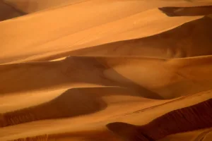 Dunas doradas cerca de Hatta