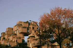 Habitat 67 in Autumn, Montreal