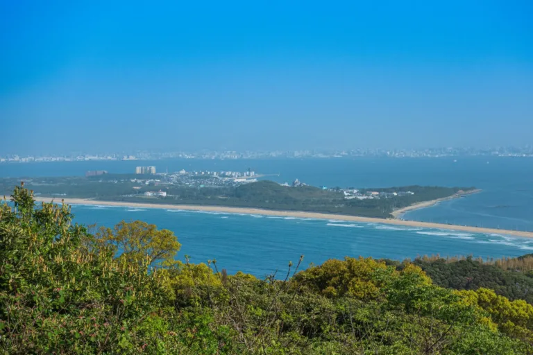 Hakata Bay from the Hills of Fukuoka