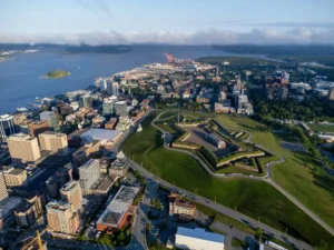 Halifax Citadel from Above