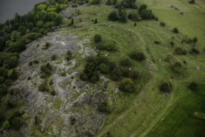 Hillfort above the Viking Town of Birka