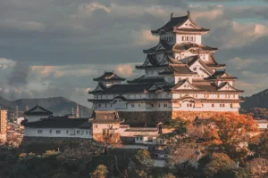 Himeji Castle in Evening Light