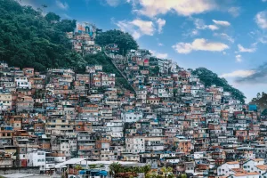 Houses on a Hillside, Rio de Janeiro