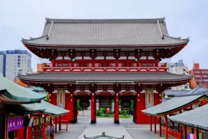 La puerta Hozomon del Senso-ji, Tokio