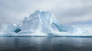 Iceberg with a Natural Arch, Antarctica