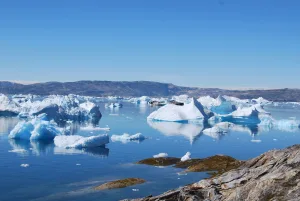 Icebergs en el fiordo de Sermilik, Groenlandia