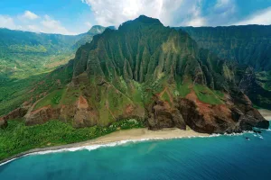 Kālepa Ridge on the Nā Pali Coast, Kauaʻi
