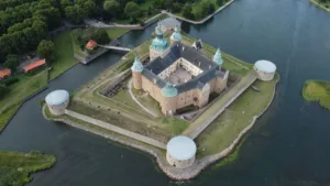 Kalmar Castle from the Air