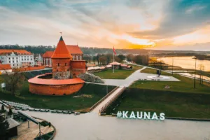 Kaunas Castle at Golden Hour