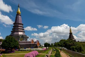 King and Queen Pagodas on Doi Inthanon