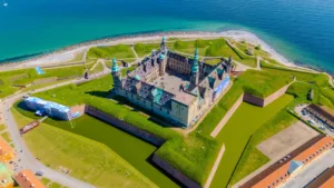 Kronborg Castle from the Air, Helsingør