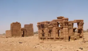 Lion Temple and Roman Kiosk, Naqa