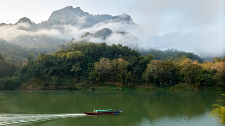 Misty River at Nong Khiaw