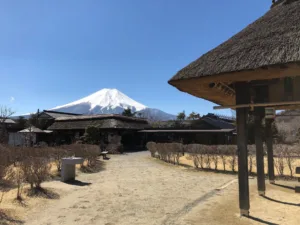 El monte Fuji desde Oshino Hakkai