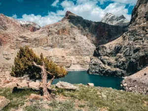 Mountain Lake in Sughd Province
