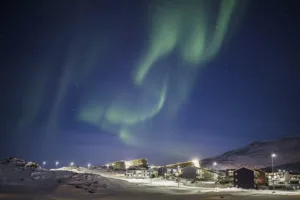 Northern Lights over Nuuk, Greenland