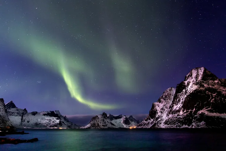 Northern Lights over the Lofoten Islands