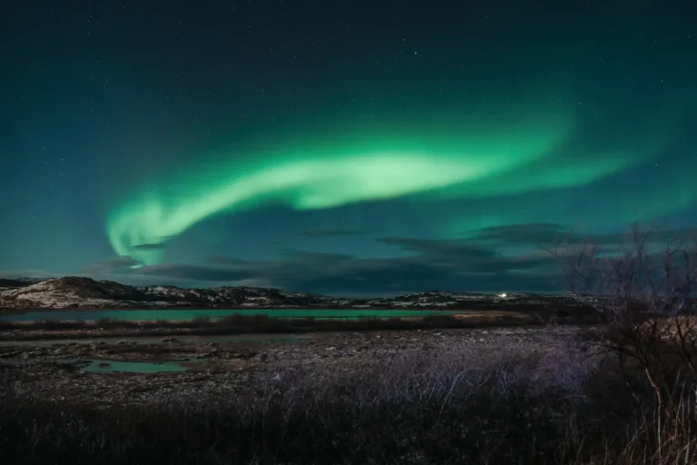 Northern Lights over the Tundra, Teriberka