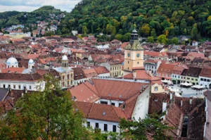 Old Town and Council House, Brașov