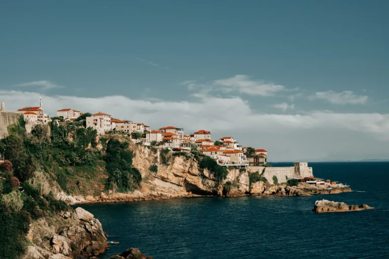 Old Town of Ulcinj above the Sea